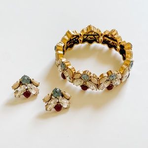 J.Crew Earring and Matching Bracelet Set